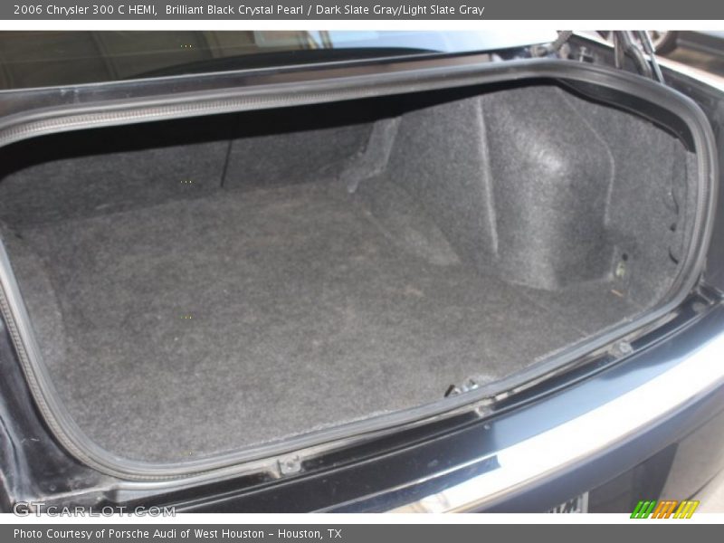 Brilliant Black Crystal Pearl / Dark Slate Gray/Light Slate Gray 2006 Chrysler 300 C HEMI