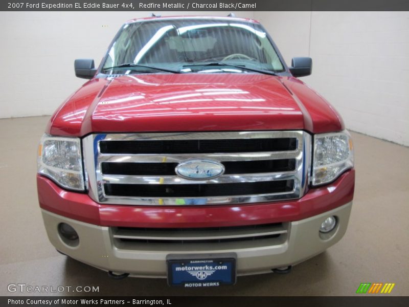 Redfire Metallic / Charcoal Black/Camel 2007 Ford Expedition EL Eddie Bauer 4x4
