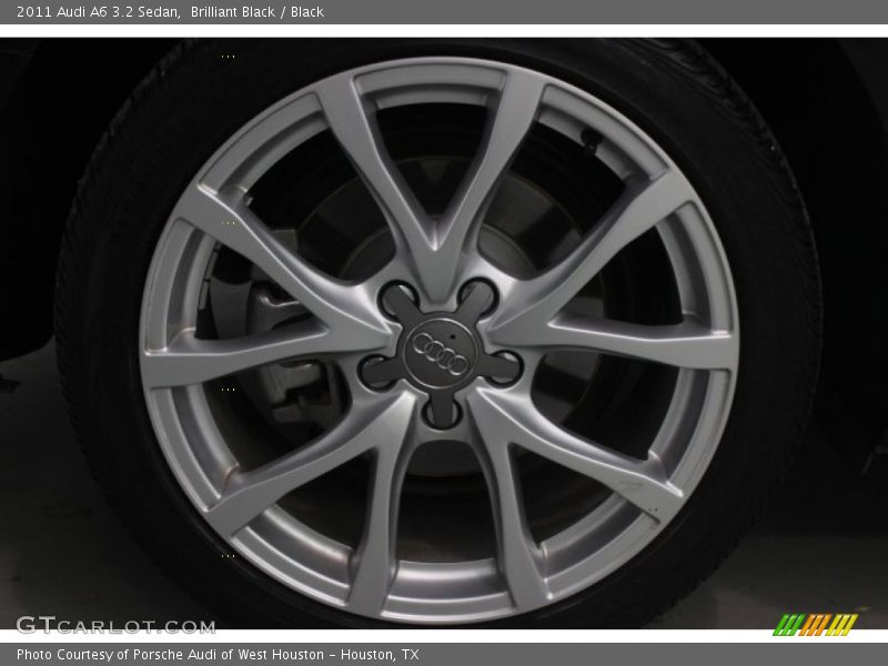 Brilliant Black / Black 2011 Audi A6 3.2 Sedan