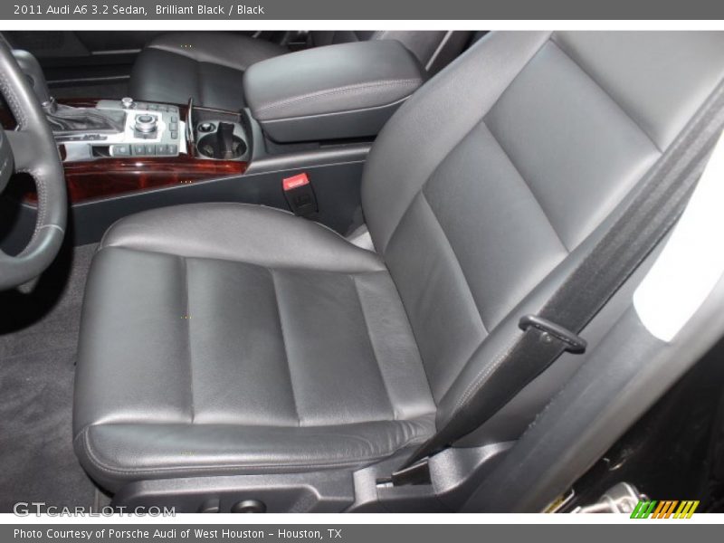 Brilliant Black / Black 2011 Audi A6 3.2 Sedan