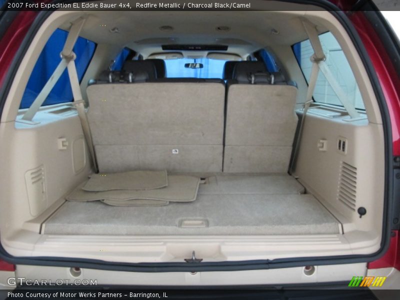 Redfire Metallic / Charcoal Black/Camel 2007 Ford Expedition EL Eddie Bauer 4x4