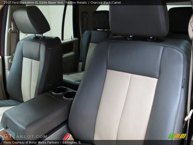 Redfire Metallic / Charcoal Black/Camel 2007 Ford Expedition EL Eddie Bauer 4x4