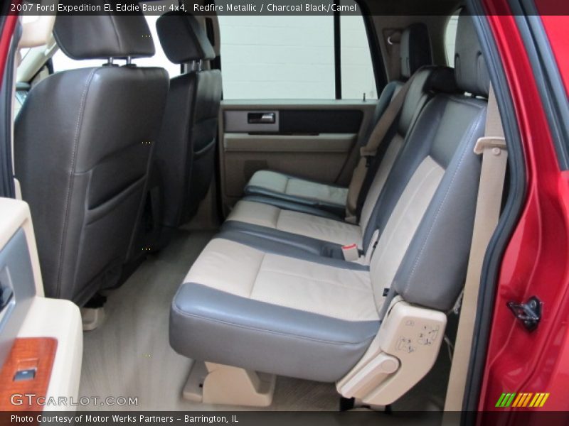 Redfire Metallic / Charcoal Black/Camel 2007 Ford Expedition EL Eddie Bauer 4x4