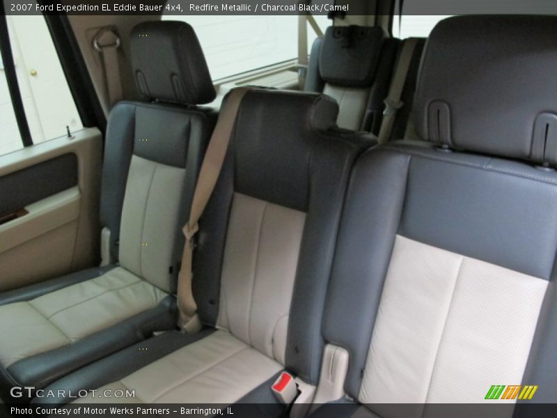 Redfire Metallic / Charcoal Black/Camel 2007 Ford Expedition EL Eddie Bauer 4x4