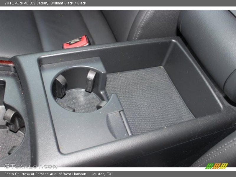 Brilliant Black / Black 2011 Audi A6 3.2 Sedan