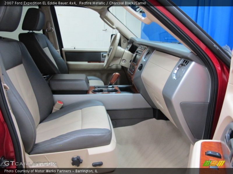 Redfire Metallic / Charcoal Black/Camel 2007 Ford Expedition EL Eddie Bauer 4x4