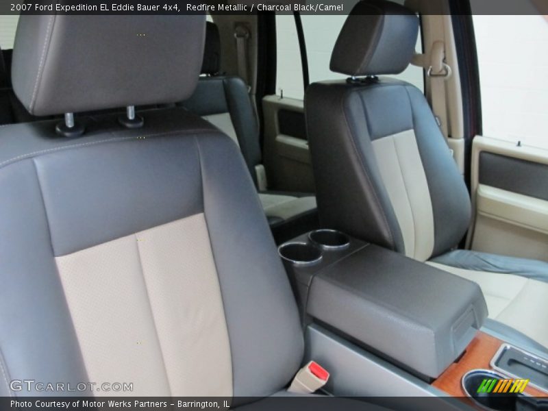 Redfire Metallic / Charcoal Black/Camel 2007 Ford Expedition EL Eddie Bauer 4x4