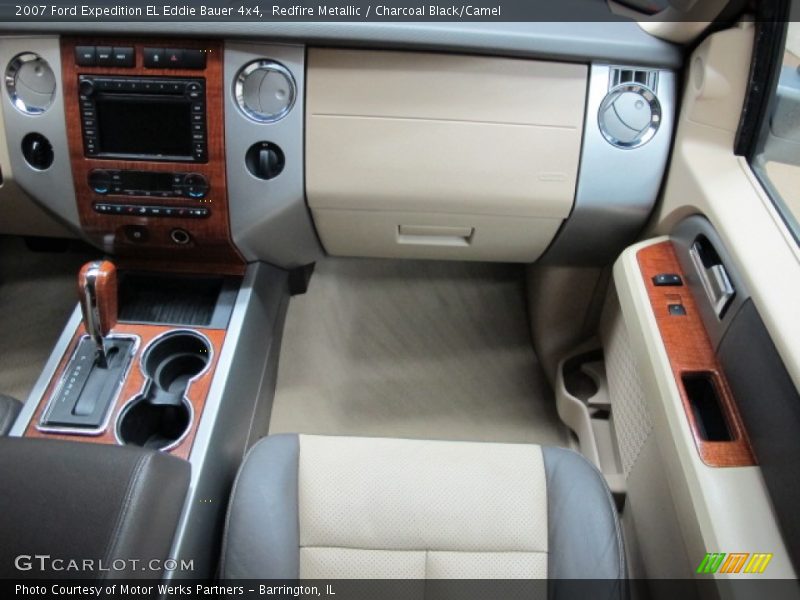 Redfire Metallic / Charcoal Black/Camel 2007 Ford Expedition EL Eddie Bauer 4x4
