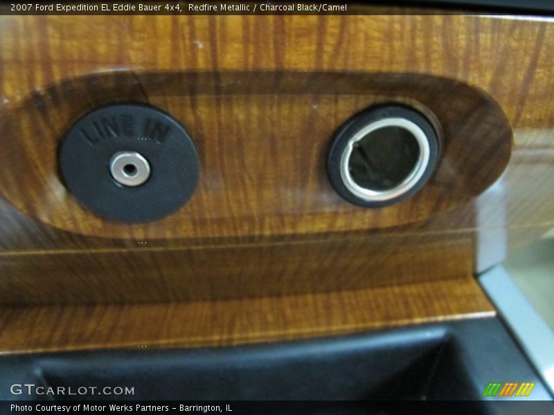 Redfire Metallic / Charcoal Black/Camel 2007 Ford Expedition EL Eddie Bauer 4x4