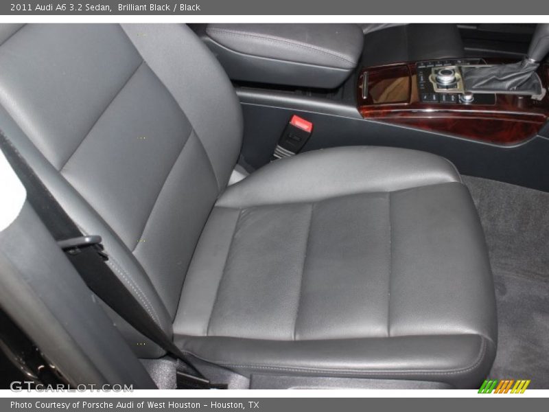 Brilliant Black / Black 2011 Audi A6 3.2 Sedan