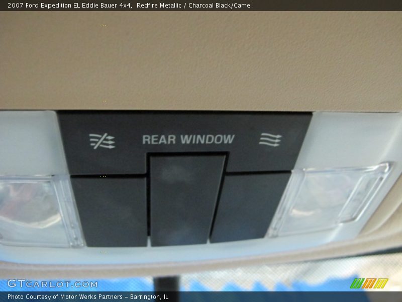 Redfire Metallic / Charcoal Black/Camel 2007 Ford Expedition EL Eddie Bauer 4x4