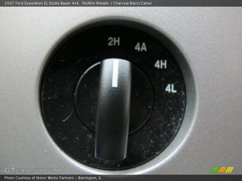 Redfire Metallic / Charcoal Black/Camel 2007 Ford Expedition EL Eddie Bauer 4x4