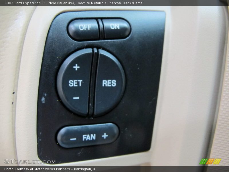 Redfire Metallic / Charcoal Black/Camel 2007 Ford Expedition EL Eddie Bauer 4x4