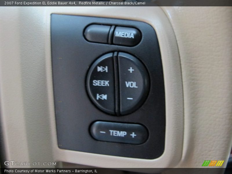 Redfire Metallic / Charcoal Black/Camel 2007 Ford Expedition EL Eddie Bauer 4x4