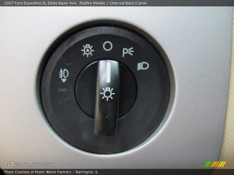 Redfire Metallic / Charcoal Black/Camel 2007 Ford Expedition EL Eddie Bauer 4x4