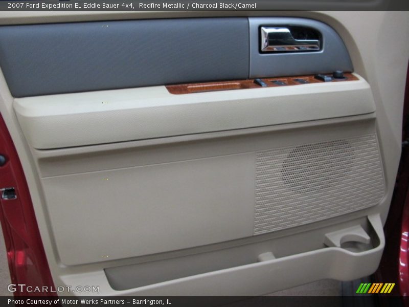 Redfire Metallic / Charcoal Black/Camel 2007 Ford Expedition EL Eddie Bauer 4x4