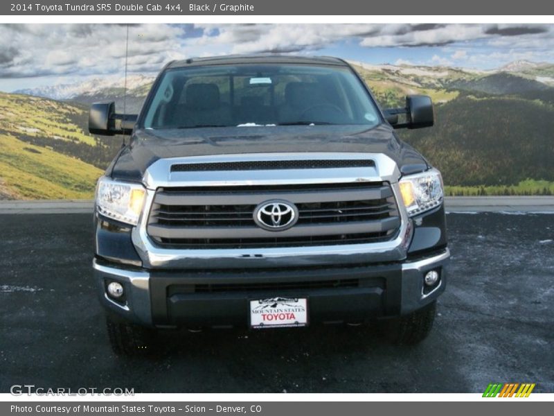 Black / Graphite 2014 Toyota Tundra SR5 Double Cab 4x4