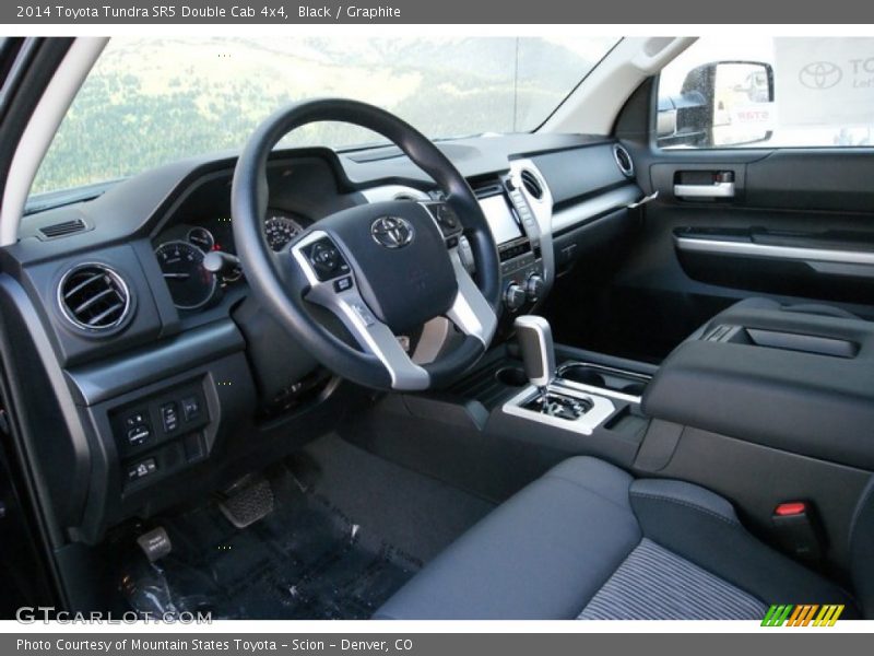 Black / Graphite 2014 Toyota Tundra SR5 Double Cab 4x4