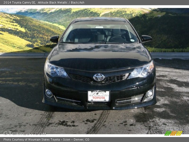 Attitude Black Metallic / Black/Ash 2014 Toyota Camry SE