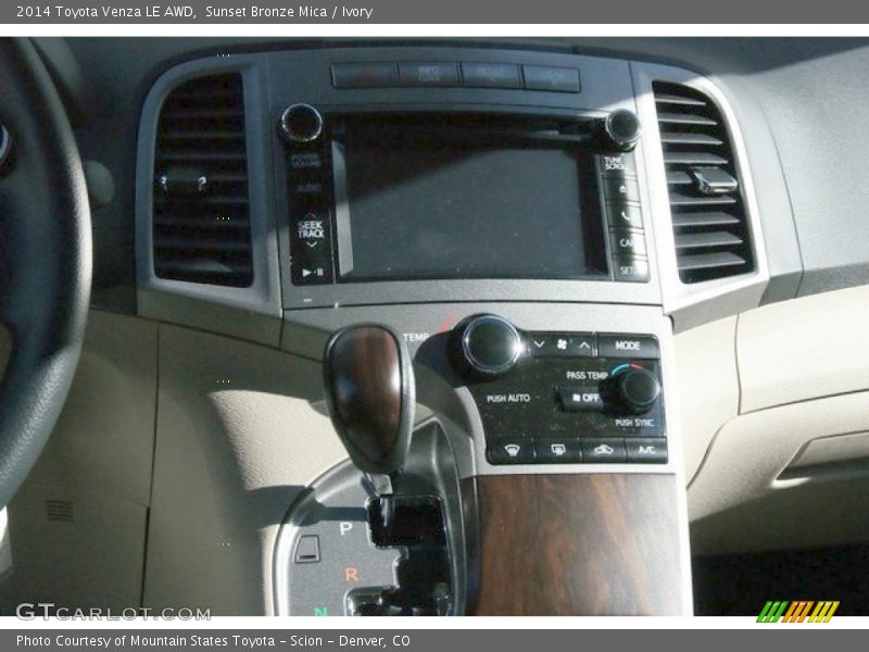 Sunset Bronze Mica / Ivory 2014 Toyota Venza LE AWD