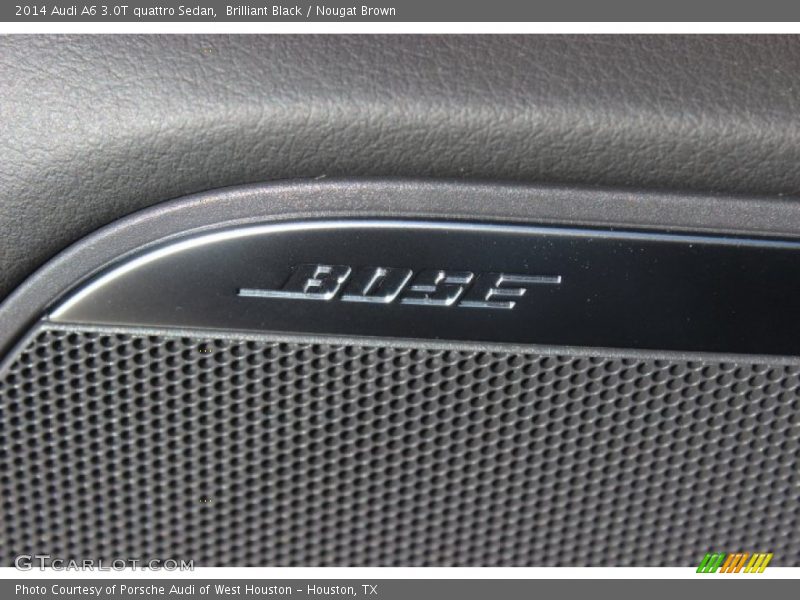 Brilliant Black / Nougat Brown 2014 Audi A6 3.0T quattro Sedan