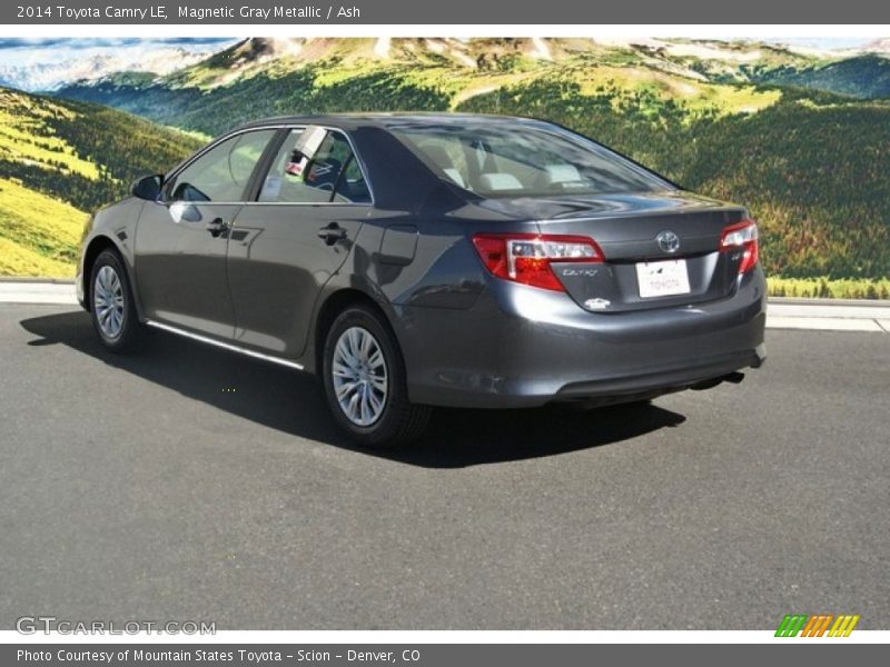 Magnetic Gray Metallic / Ash 2014 Toyota Camry LE