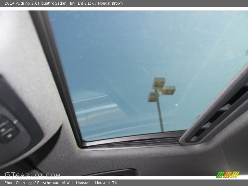 Brilliant Black / Nougat Brown 2014 Audi A6 3.0T quattro Sedan