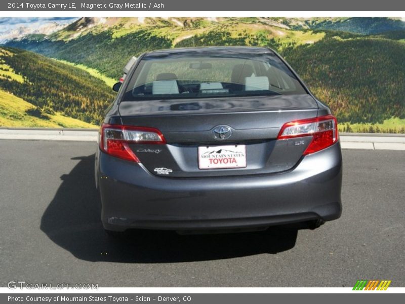 Magnetic Gray Metallic / Ash 2014 Toyota Camry LE