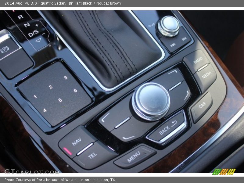 Brilliant Black / Nougat Brown 2014 Audi A6 3.0T quattro Sedan