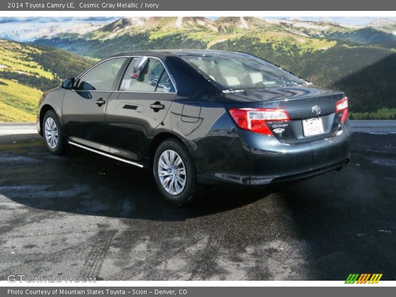 Cosmic Gray Metallic / Ivory 2014 Toyota Camry LE