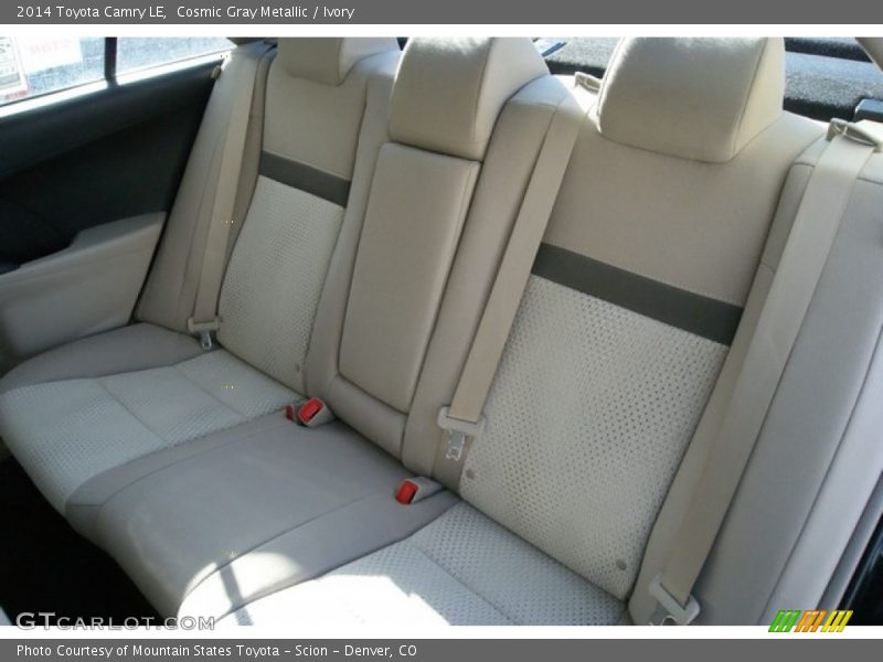 Cosmic Gray Metallic / Ivory 2014 Toyota Camry LE