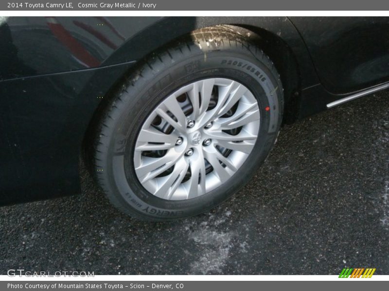 Cosmic Gray Metallic / Ivory 2014 Toyota Camry LE