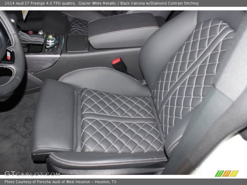 Front Seat of 2014 S7 Prestige 4.0 TFSI quattro