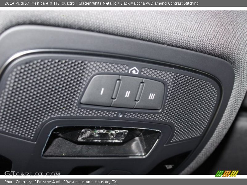 Glacier White Metallic / Black Valcona w/Diamond Contrast Stitching 2014 Audi S7 Prestige 4.0 TFSI quattro
