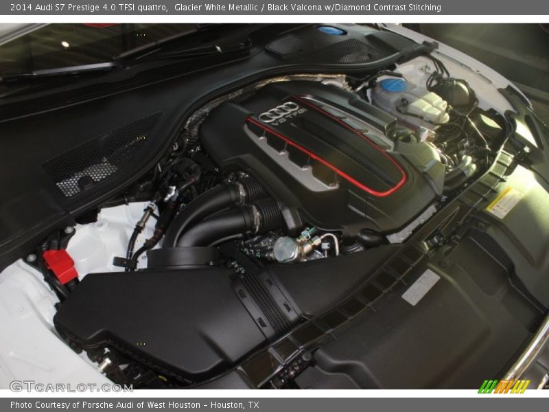  2014 S7 Prestige 4.0 TFSI quattro Engine - 4.0 Liter Turbocharged FSI DOHC 32-Valve VVT V8