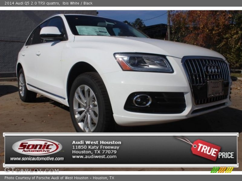Ibis White / Black 2014 Audi Q5 2.0 TFSI quattro