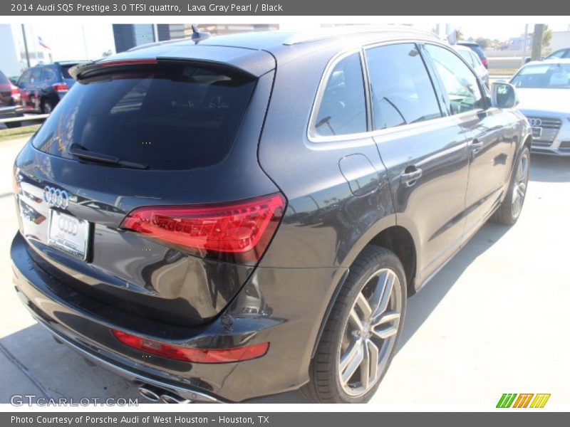 Lava Gray Pearl / Black 2014 Audi SQ5 Prestige 3.0 TFSI quattro