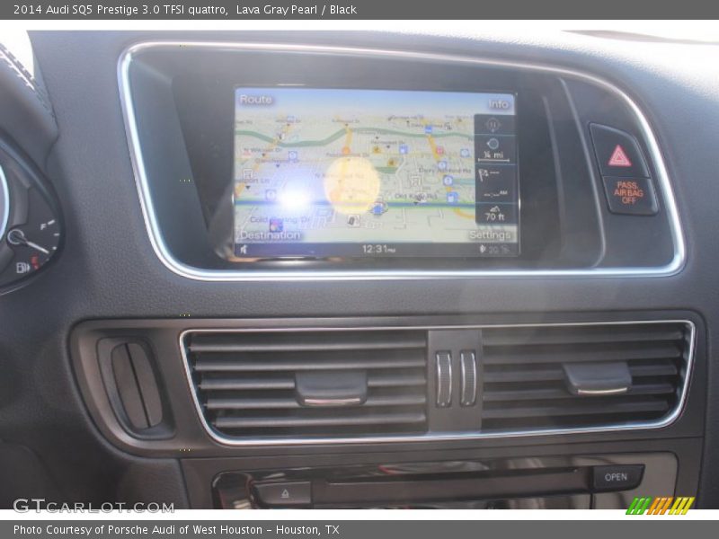 Lava Gray Pearl / Black 2014 Audi SQ5 Prestige 3.0 TFSI quattro