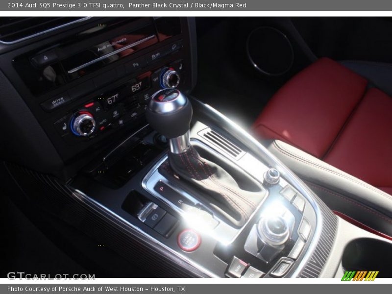 Panther Black Crystal / Black/Magma Red 2014 Audi SQ5 Prestige 3.0 TFSI quattro