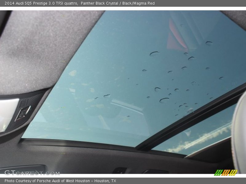 Panther Black Crystal / Black/Magma Red 2014 Audi SQ5 Prestige 3.0 TFSI quattro