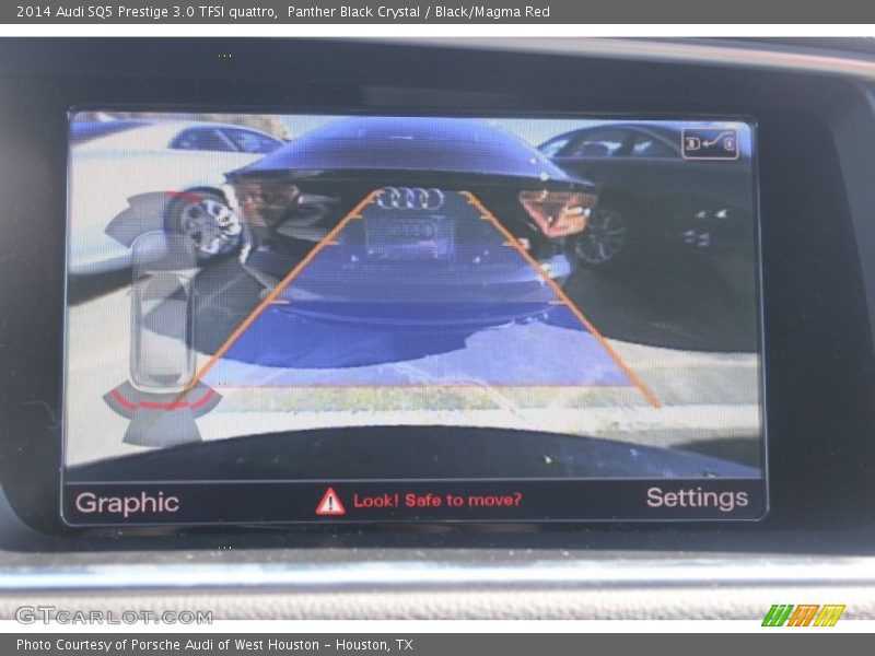 Panther Black Crystal / Black/Magma Red 2014 Audi SQ5 Prestige 3.0 TFSI quattro