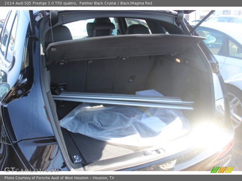 Panther Black Crystal / Black/Magma Red 2014 Audi SQ5 Prestige 3.0 TFSI quattro