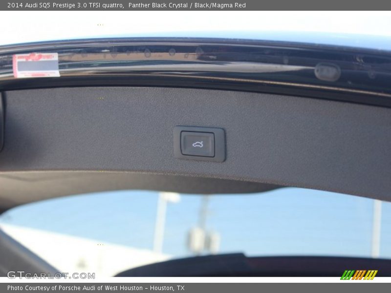 Panther Black Crystal / Black/Magma Red 2014 Audi SQ5 Prestige 3.0 TFSI quattro