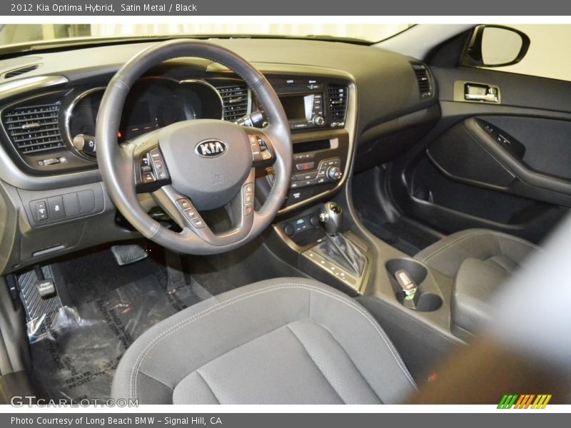 Satin Metal / Black 2012 Kia Optima Hybrid