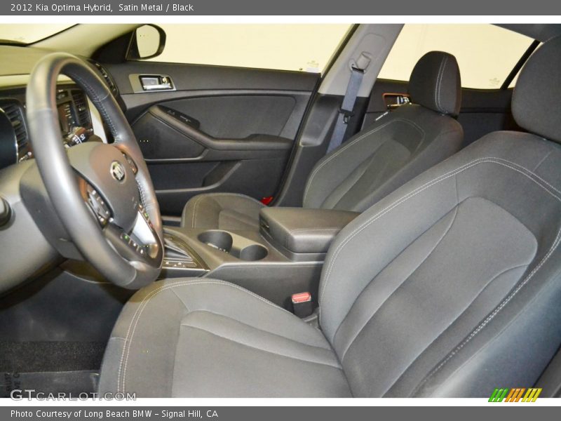 Satin Metal / Black 2012 Kia Optima Hybrid