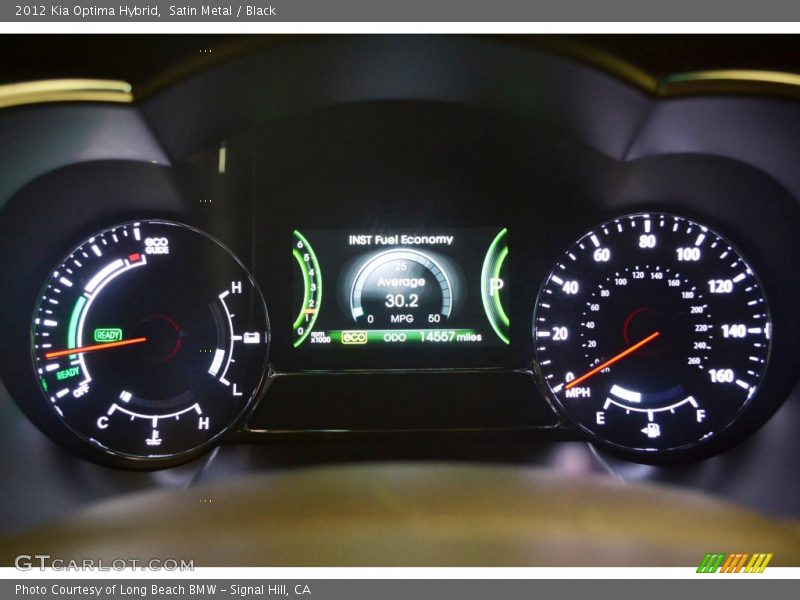 Satin Metal / Black 2012 Kia Optima Hybrid