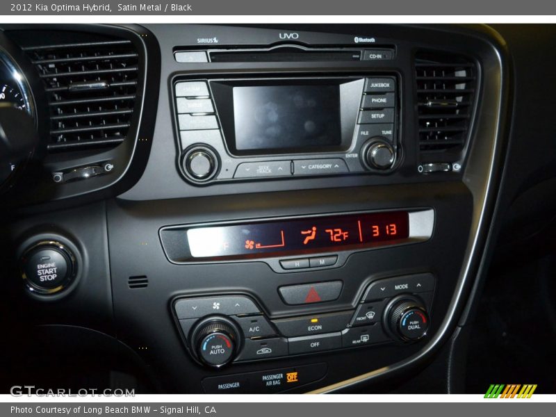 Satin Metal / Black 2012 Kia Optima Hybrid