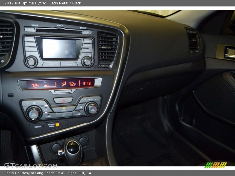 Satin Metal / Black 2012 Kia Optima Hybrid