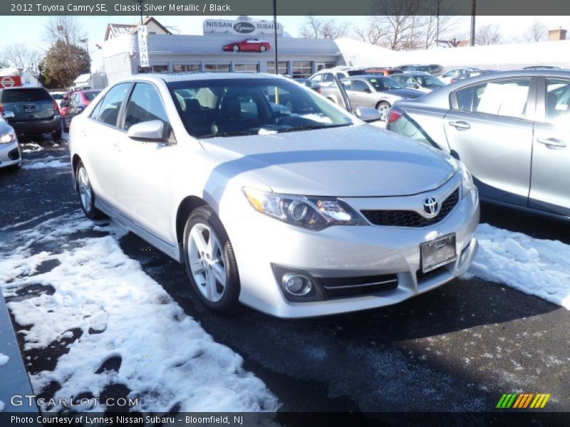 Classic Silver Metallic / Black 2012 Toyota Camry SE