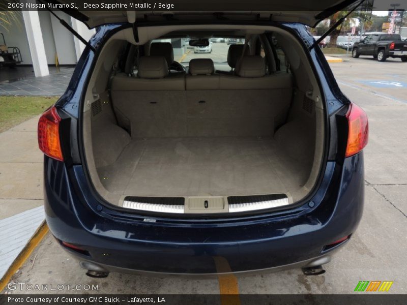 Deep Sapphire Metallic / Beige 2009 Nissan Murano SL